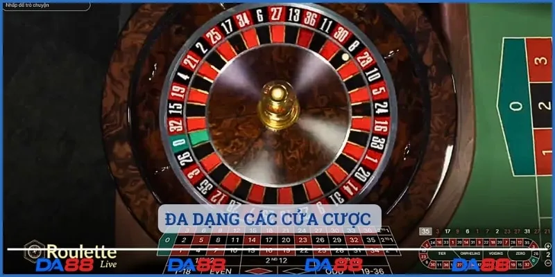 Roulette Da88 được nhiều cược thủ yêu thích và tham gia đông đảo