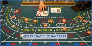 Quy tắc đặt cược bài baccarat