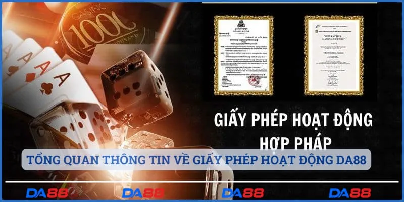 Thông tin giấy phép hoạt động CEZA