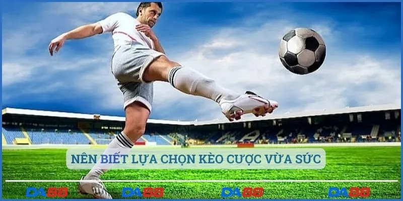 Nên biết lựa chọn kèo cược vừa sức