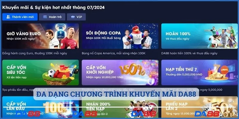 Hoàn trả áp dụng với đa dạng thể loại game 